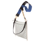 Shoulder Bag Medium Roy Clutch Crossbody Light Grey Quilted Calfskin Leather