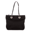 Shoulder Bag Medium Eclipse Tote Black Monogrammed Canvas