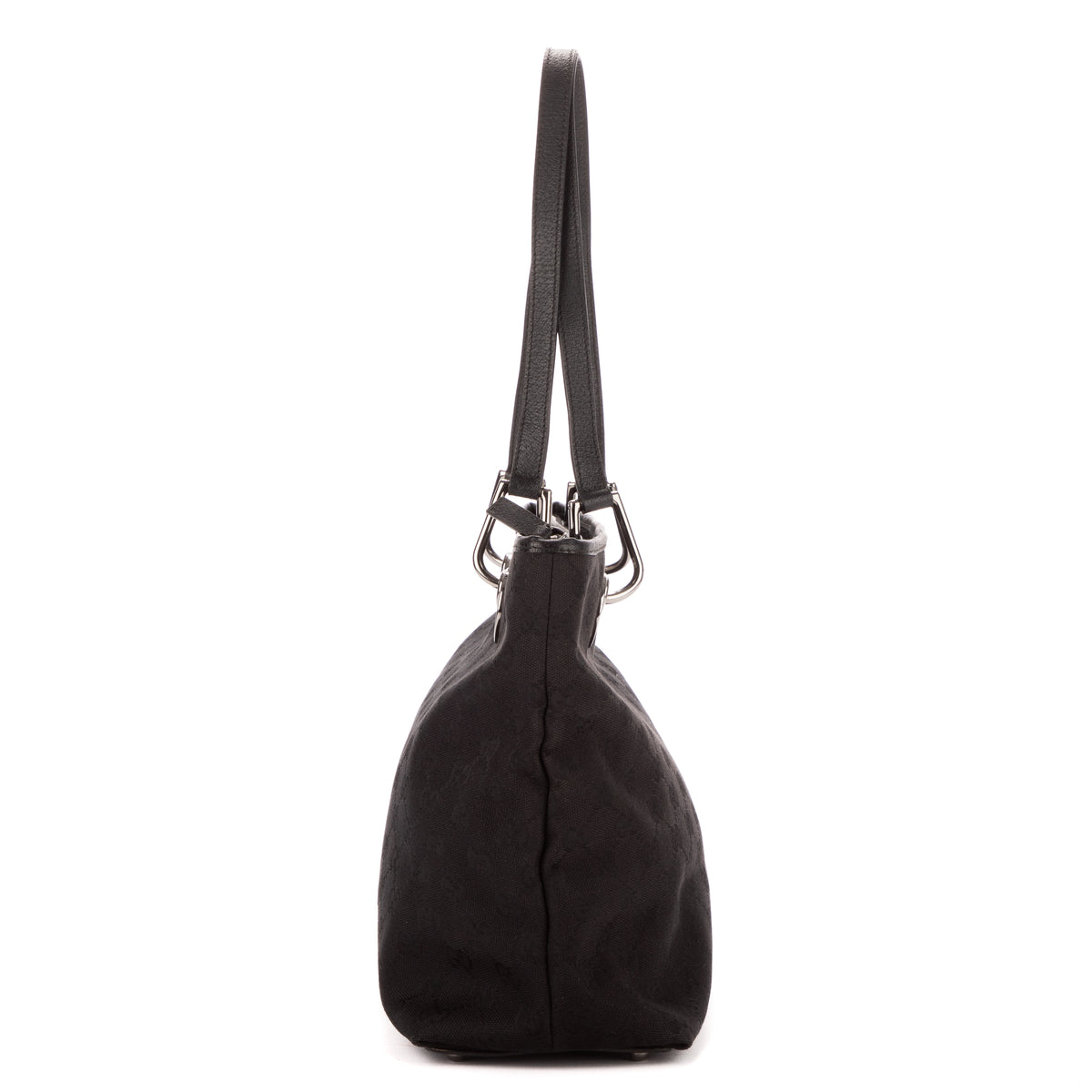Shoulder Bag Medium Eclipse Tote Black Monogrammed Canvas