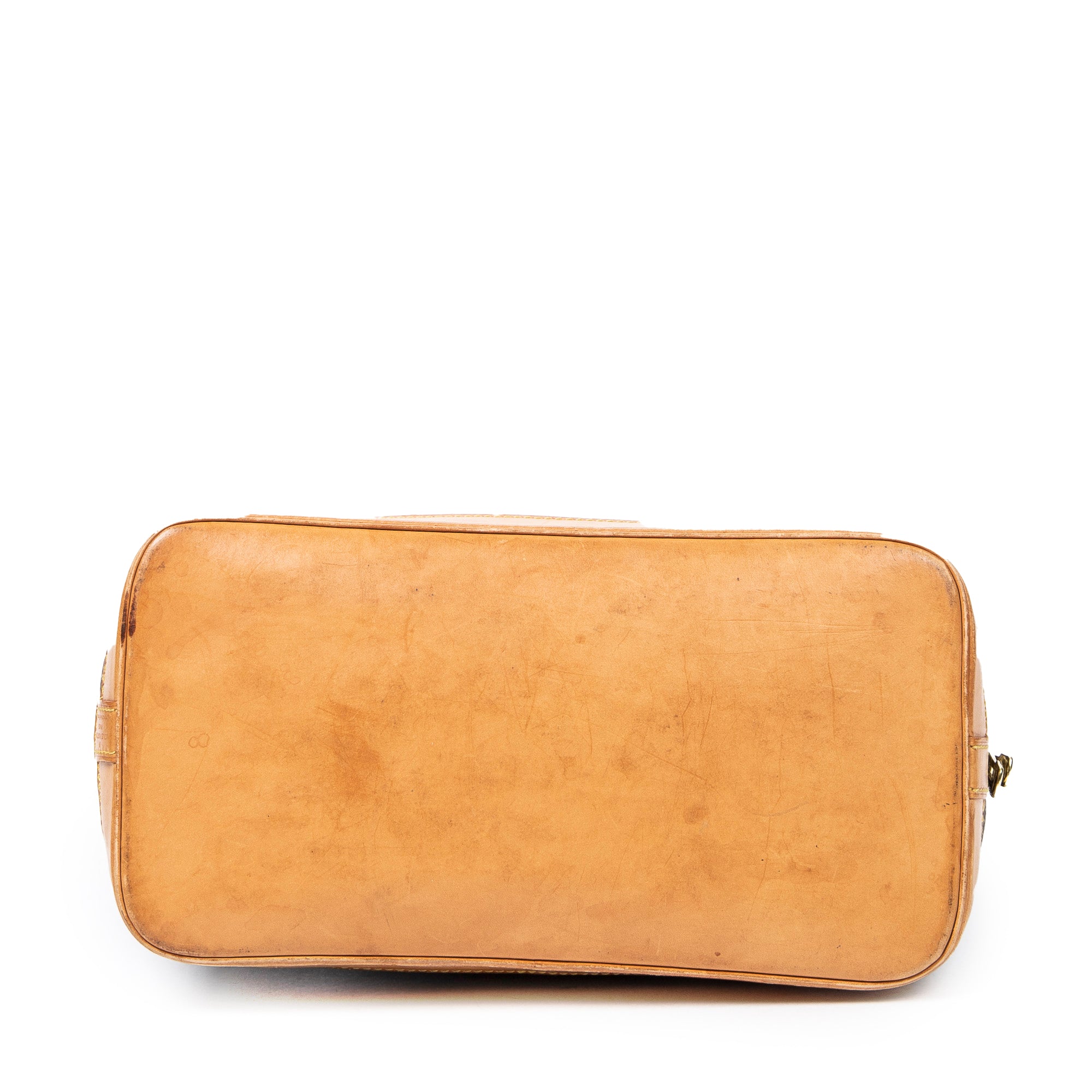Handbag Alma PM Brown Monogram Canvas