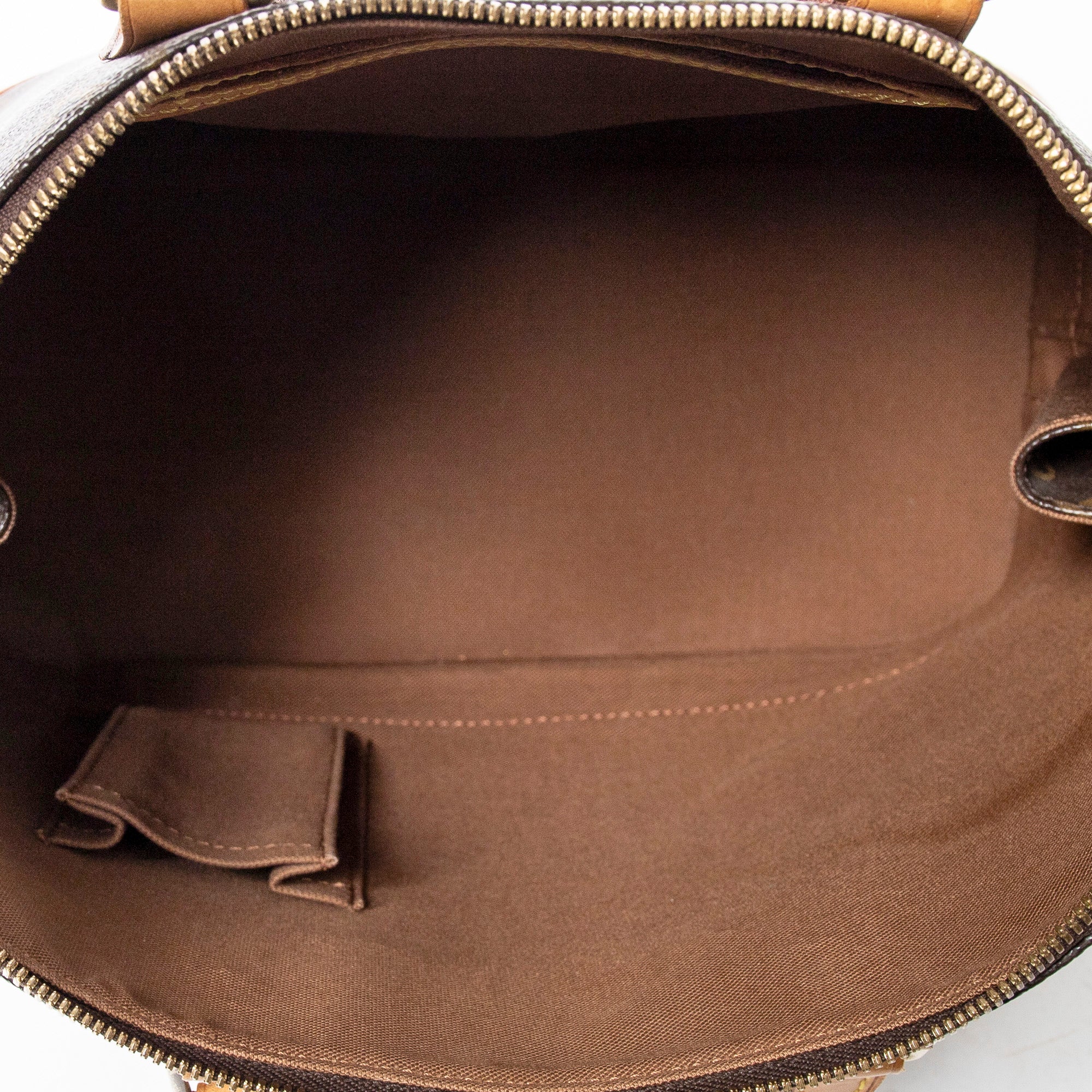 Handbag Alma PM Brown Monogram Canvas