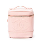 Sac à main CC Timeless Tall Vanity Case Cuir Caviar Rose