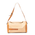 Shoulder Bag Vintage Duffle Tan Macadam Coated Canvas