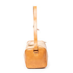 Shoulder Bag Vintage Duffle Tan Macadam Coated Canvas