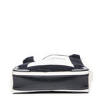 Shoulder Bag XS Navy Cabas Ivory Canvas