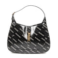 Shoulder Bag Ltd. Ed. 1961 Gucci x Balenciaga Hacker Project Jackie Black Smooth Leather