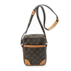 Shoulder Bag Danube PM Brown Monogram Canvas