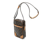 Shoulder Bag Danube PM Brown Monogram Canvas