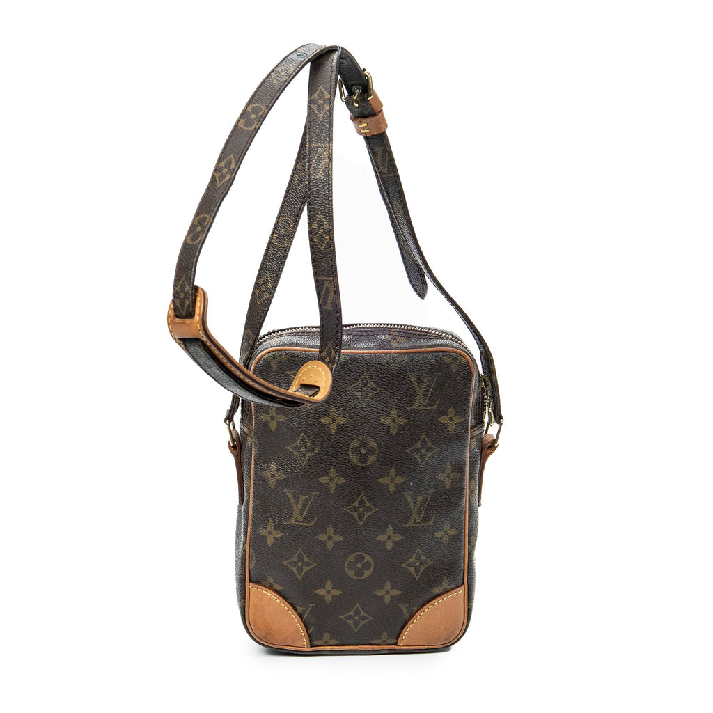 Shoulder Bag Danube PM Brown Monogram Canvas