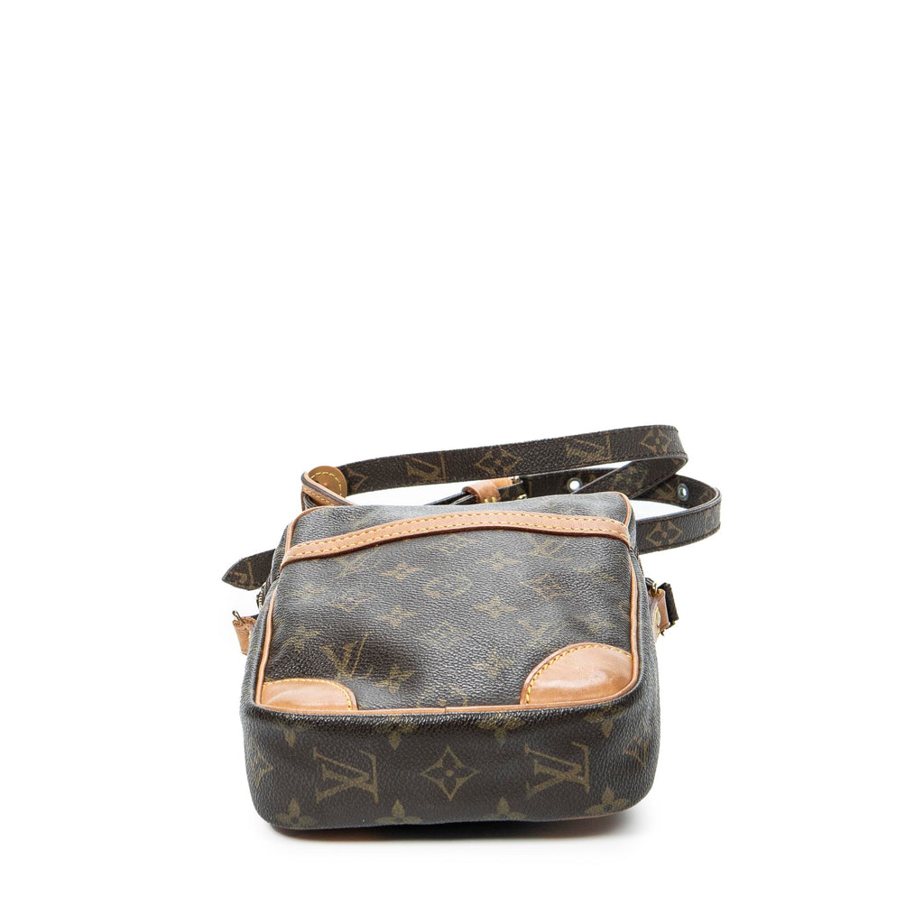Shoulder Bag Danube PM Brown Monogram Canvas