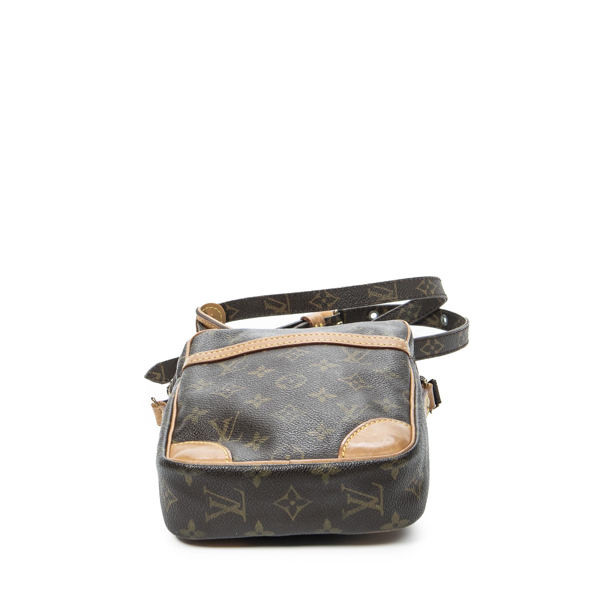 Shoulder Bag Danube PM Brown Monogram Canvas