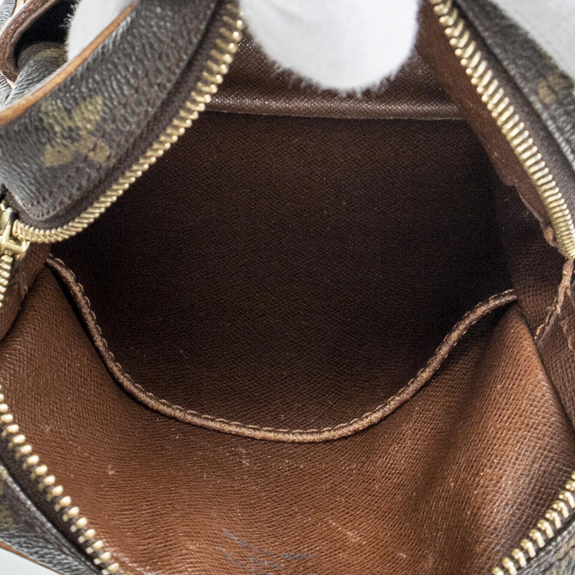 Shoulder Bag Danube PM Brown Monogram Canvas