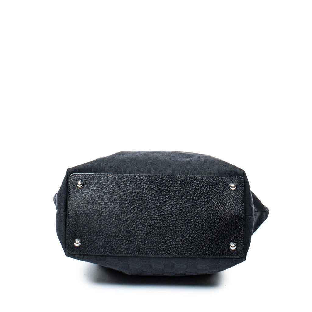 Shoulder Bag Eclipse Tall Tote Black Monogrammed Canvas