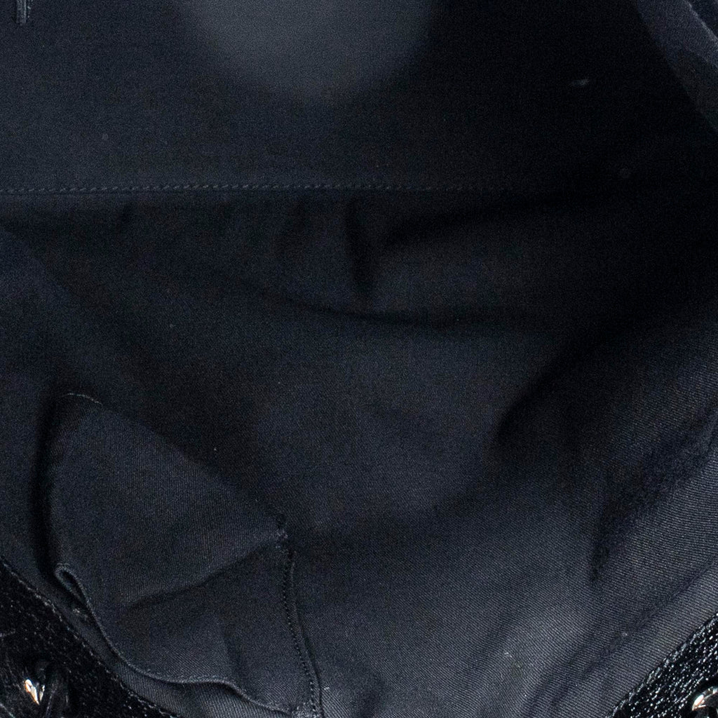 Shoulder Bag Eclipse Tall Tote Black Monogrammed Canvas