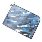 Handbag Ltd. Ed. Camouflage Pochette Jour GM Blue Brushstroke Printed Canvas