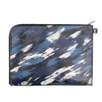 Handbag Ltd. Ed. Camouflage Pochette Jour GM Blue Brushstroke Printed Canvas