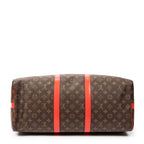 Travel Bag Ltd. Ed. Summer Edition Keepall Bandouliere 50 Brown Monogram Canvas