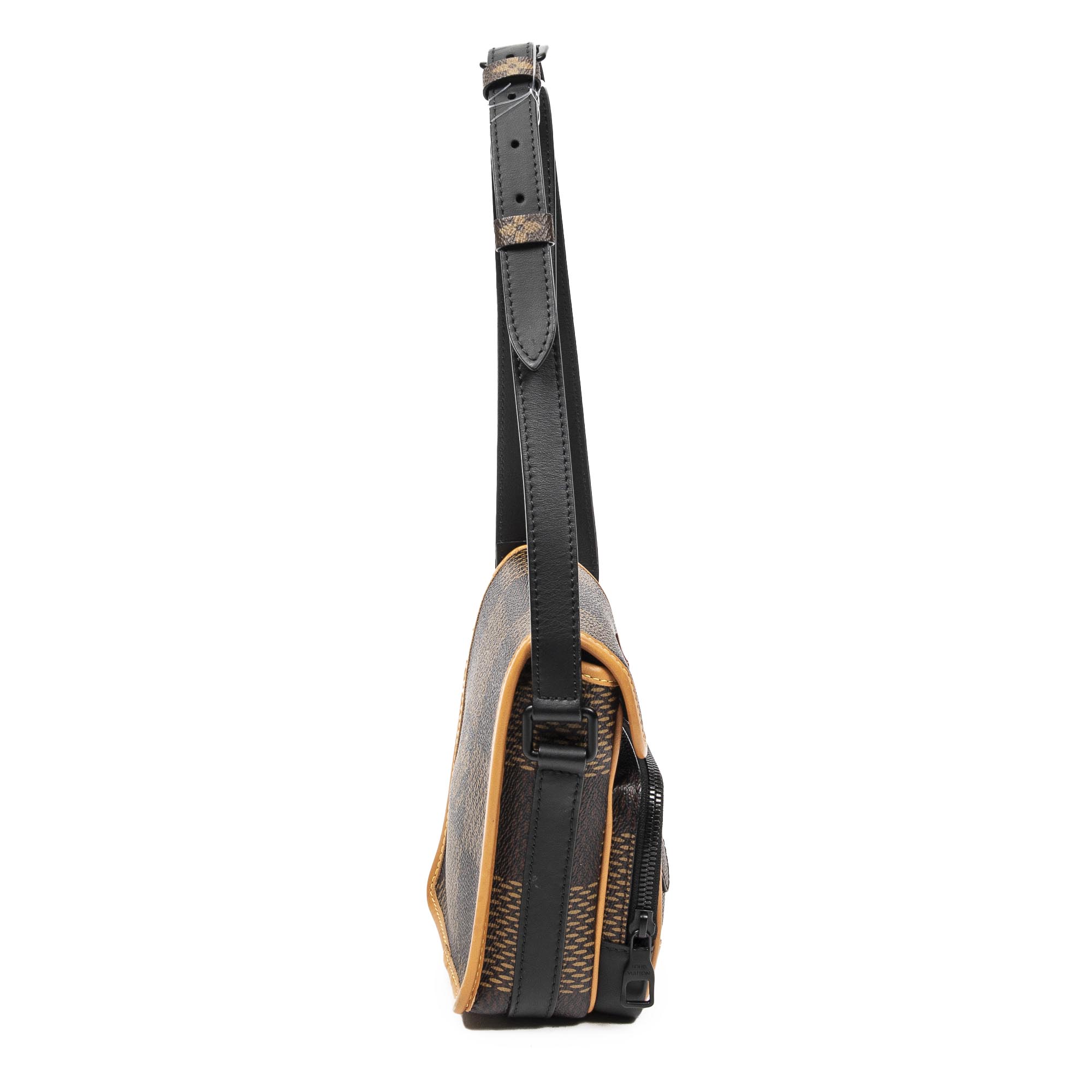 Shoulder Bag Ltd. Ed. Virgil Abloh Nigo Amazone Messenger Brown Damier Ebene Giant