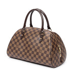Handbag Ribera MM Brown Damier Ebene