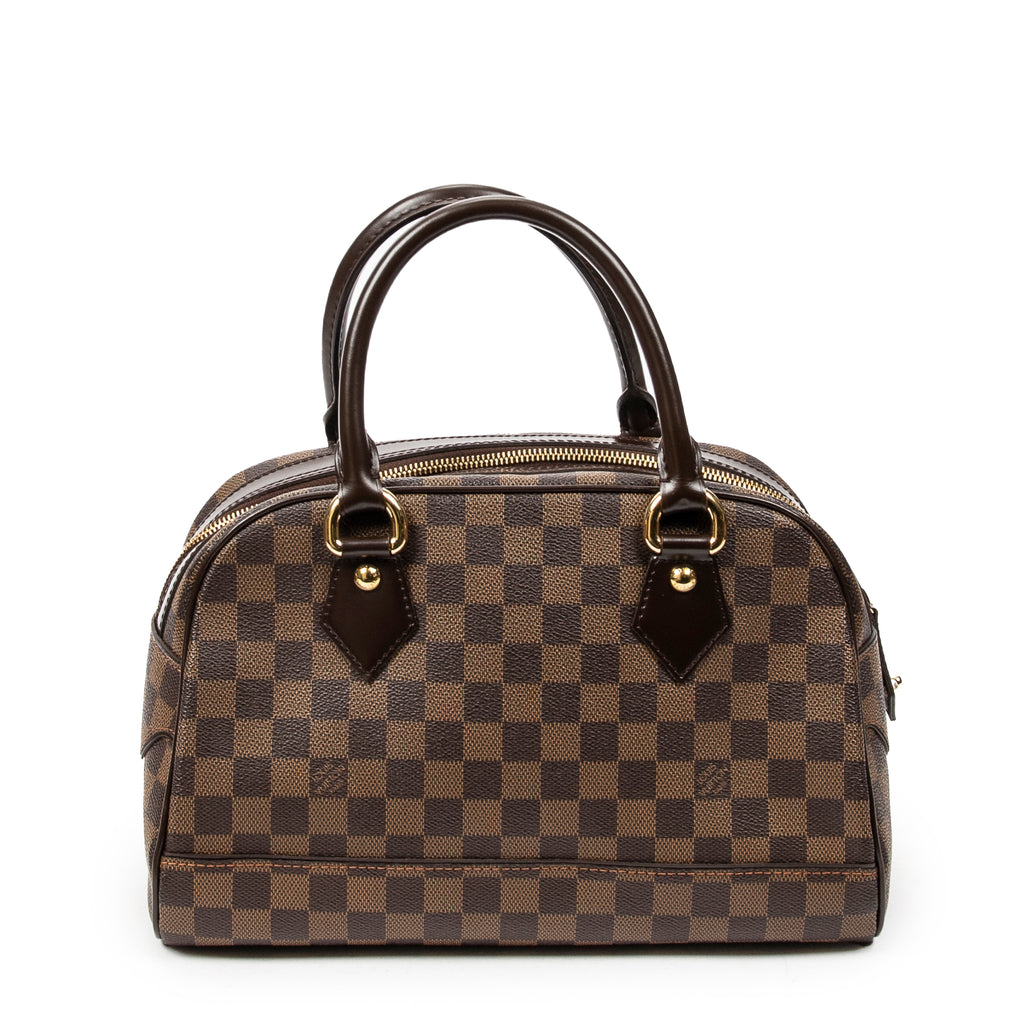 Handbag Duomo Brown Damier Ebene