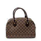 Handbag Duomo Brown Damier Ebene