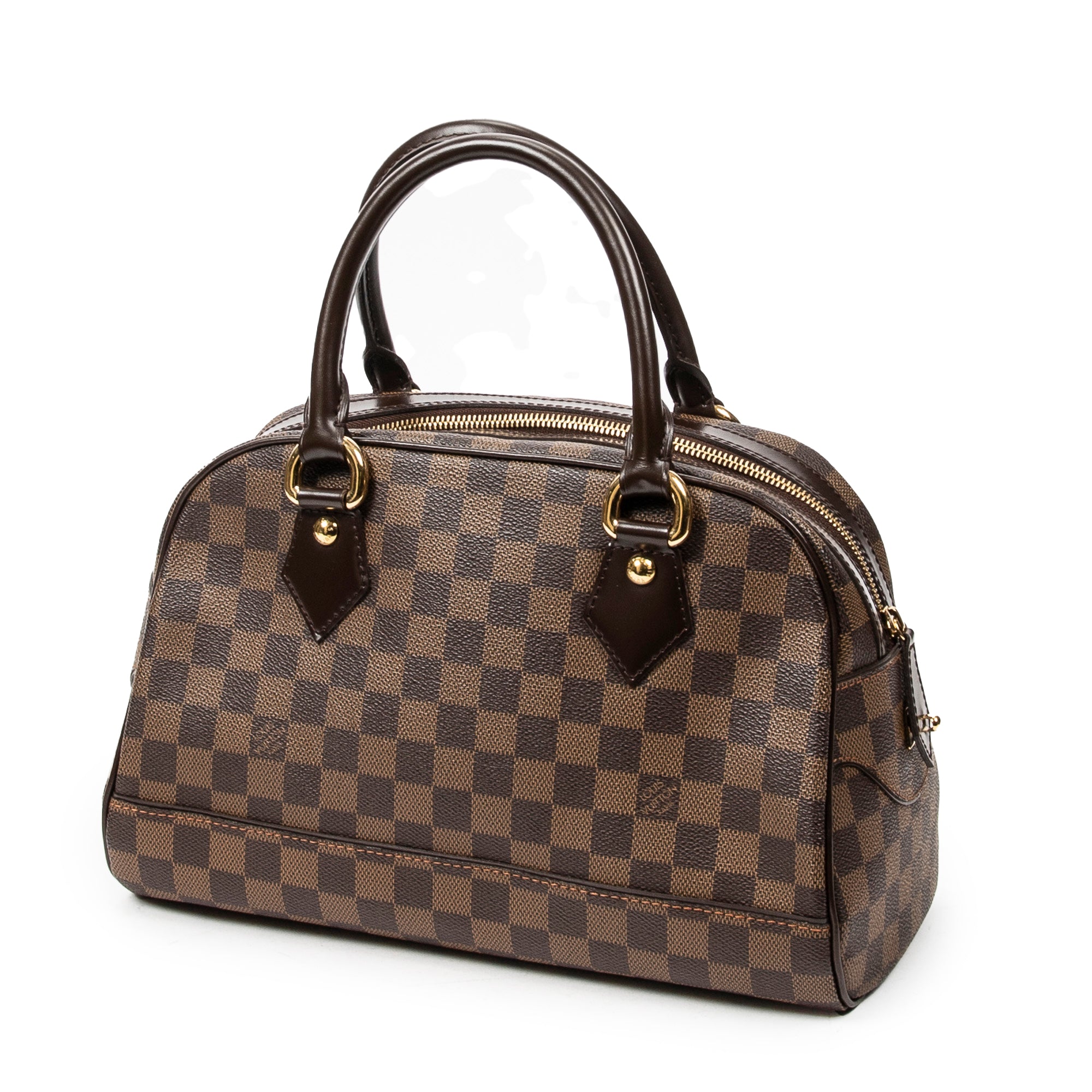 Handbag Duomo Brown Damier Ebene