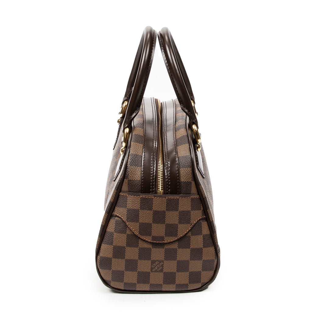 Handbag Duomo Brown Damier Ebene