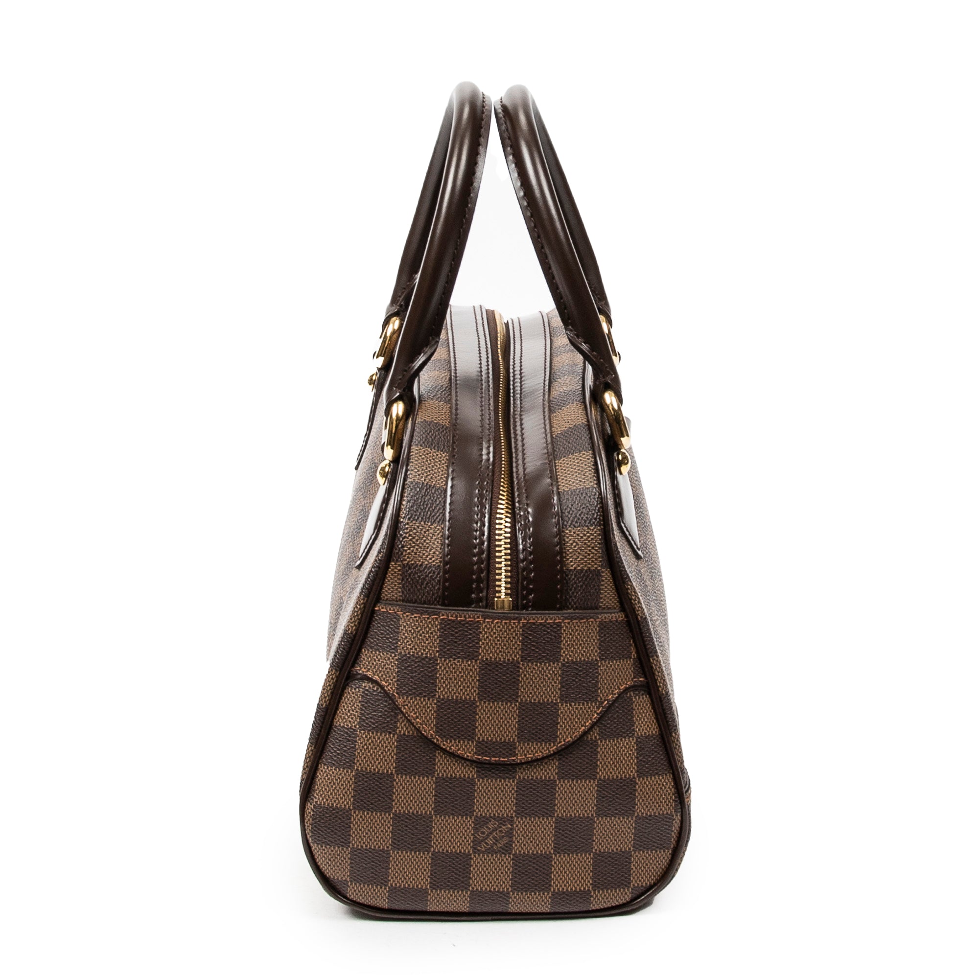 Handbag Duomo Brown Damier Ebene
