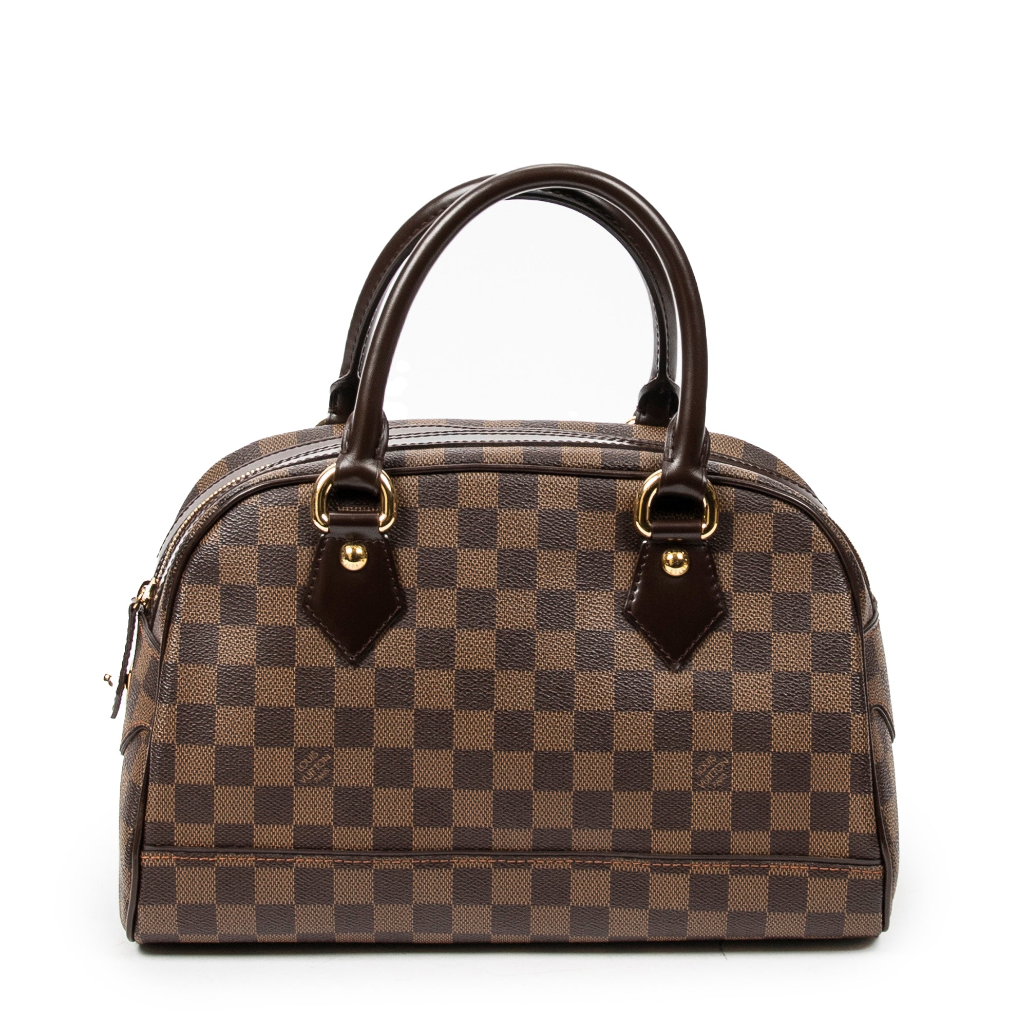 Handbag Duomo Brown Damier Ebene