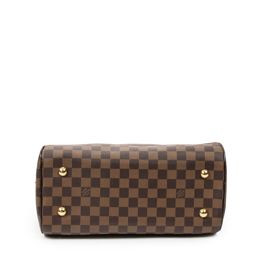 Handbag Duomo Brown Damier Ebene
