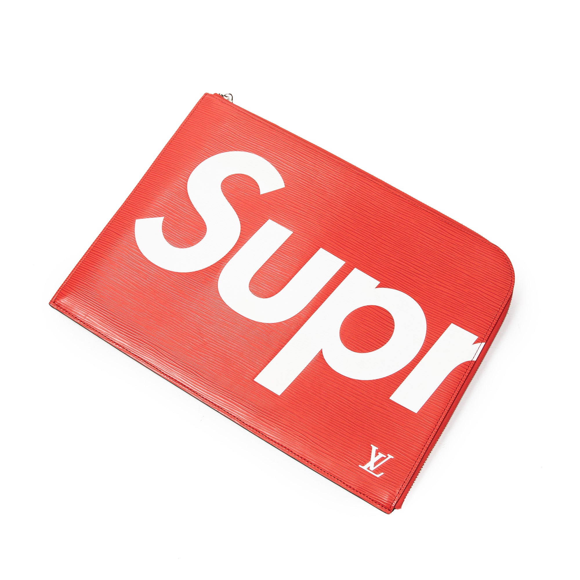 Handbag Ltd. Ed. Supreme 2017 Pochette Jour Red Supreme Epi