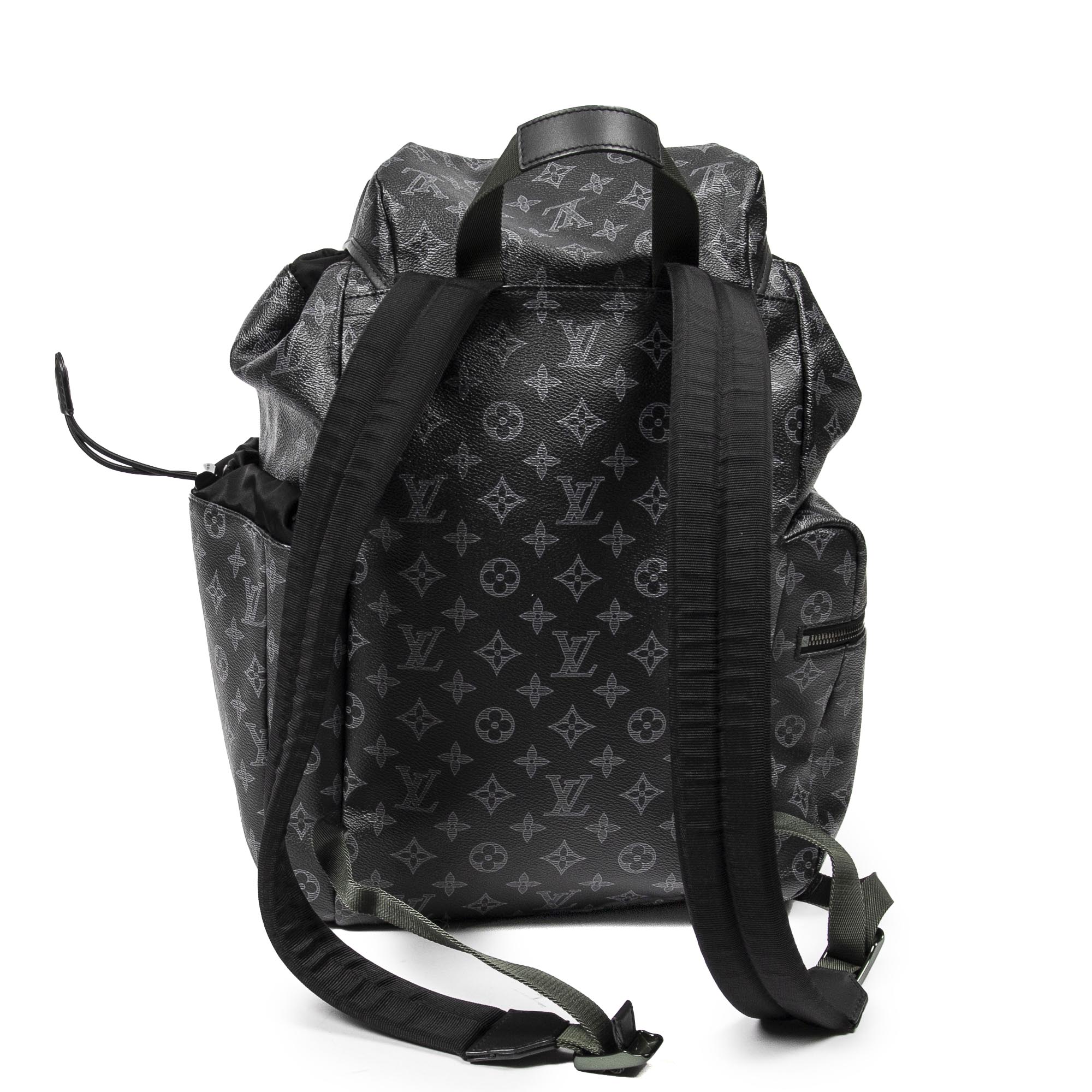 Sac à dos de randonnée Sac à dos noir Monogram Eclipse