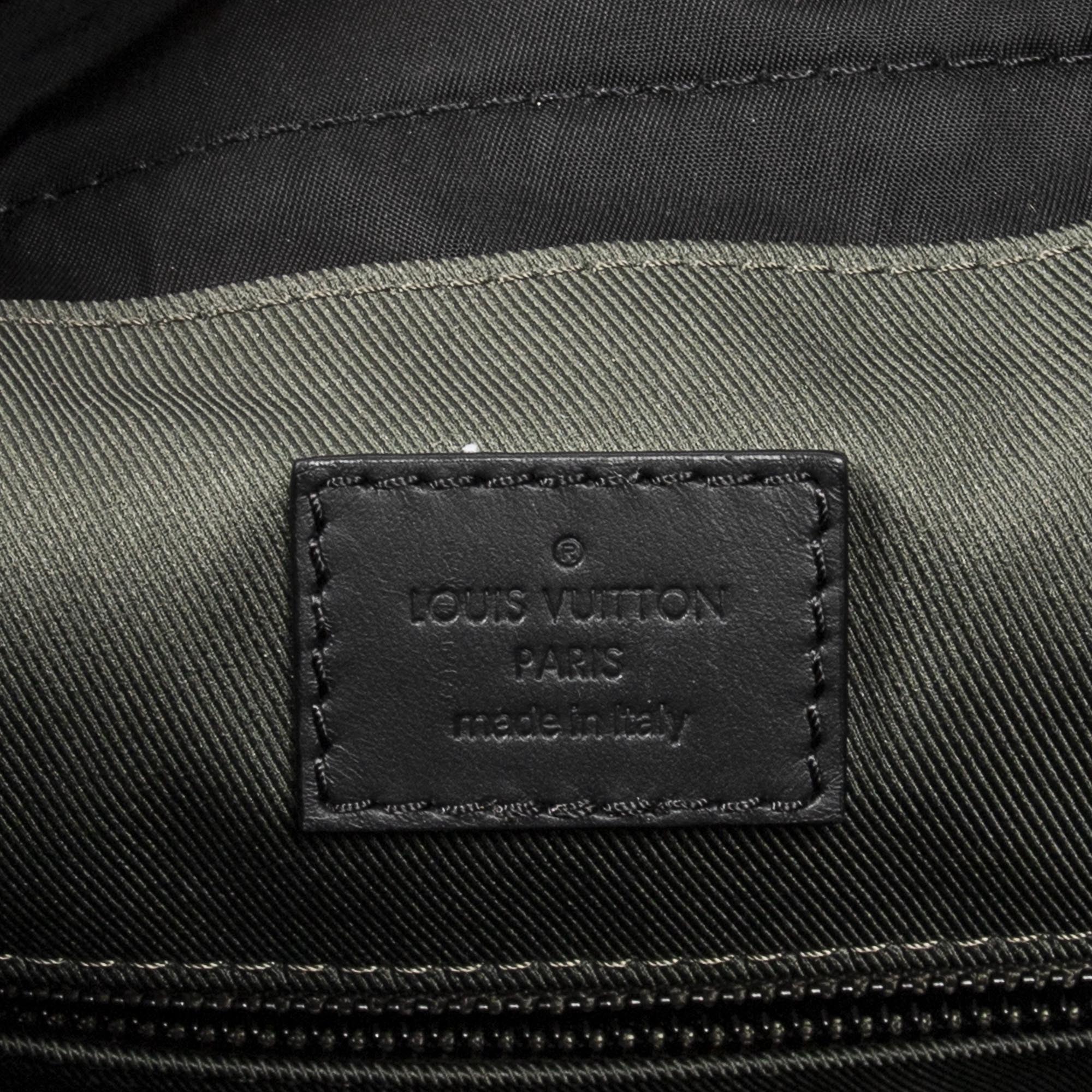 Sac à dos de randonnée Sac à dos noir Monogram Eclipse
