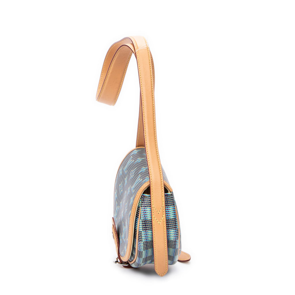 Shoulder Bag Tambourin Blue Monogram LV Pop