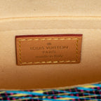 Shoulder Bag Tambourin Blue Monogram LV Pop