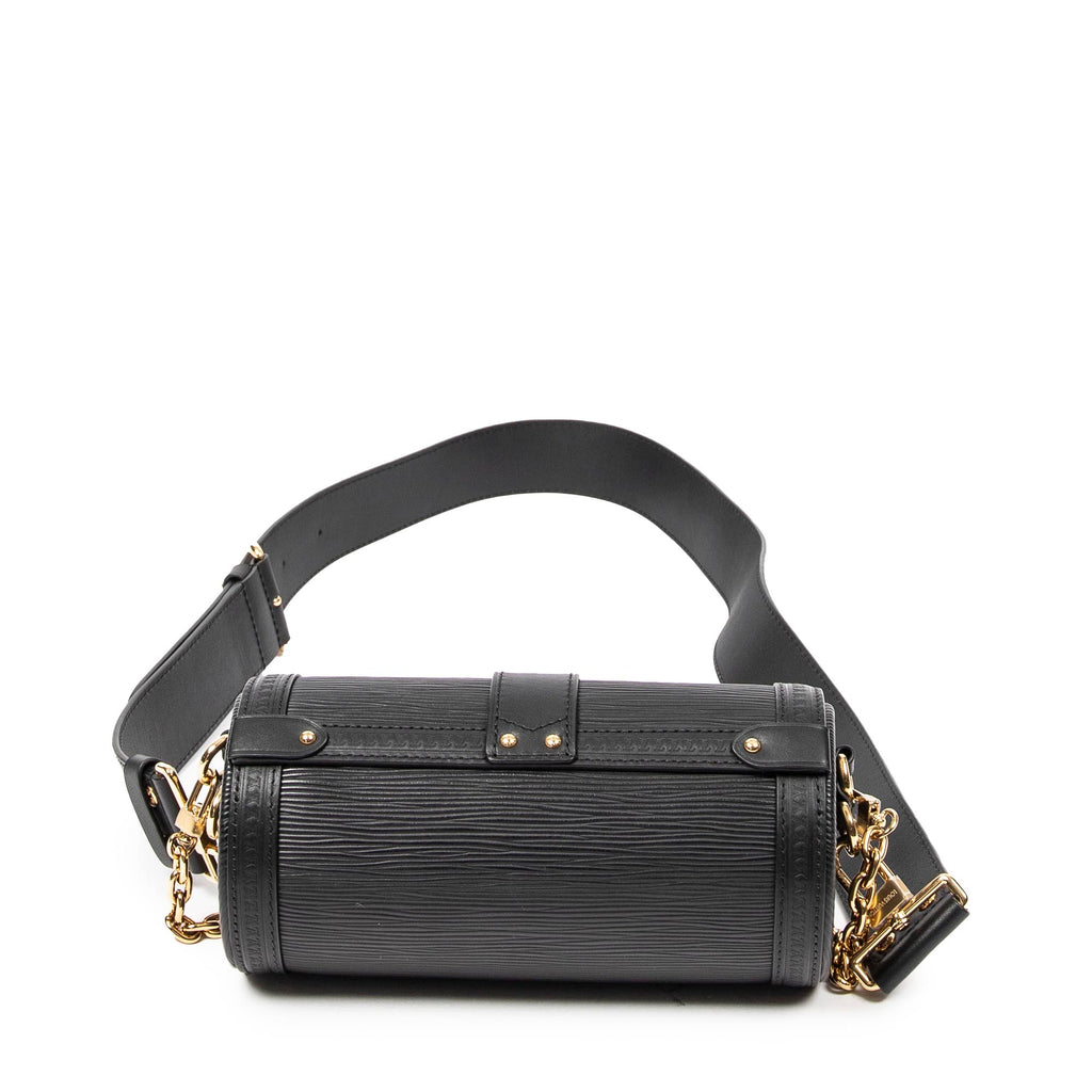Shoulder Bag Papillon Trunk Black Epi
