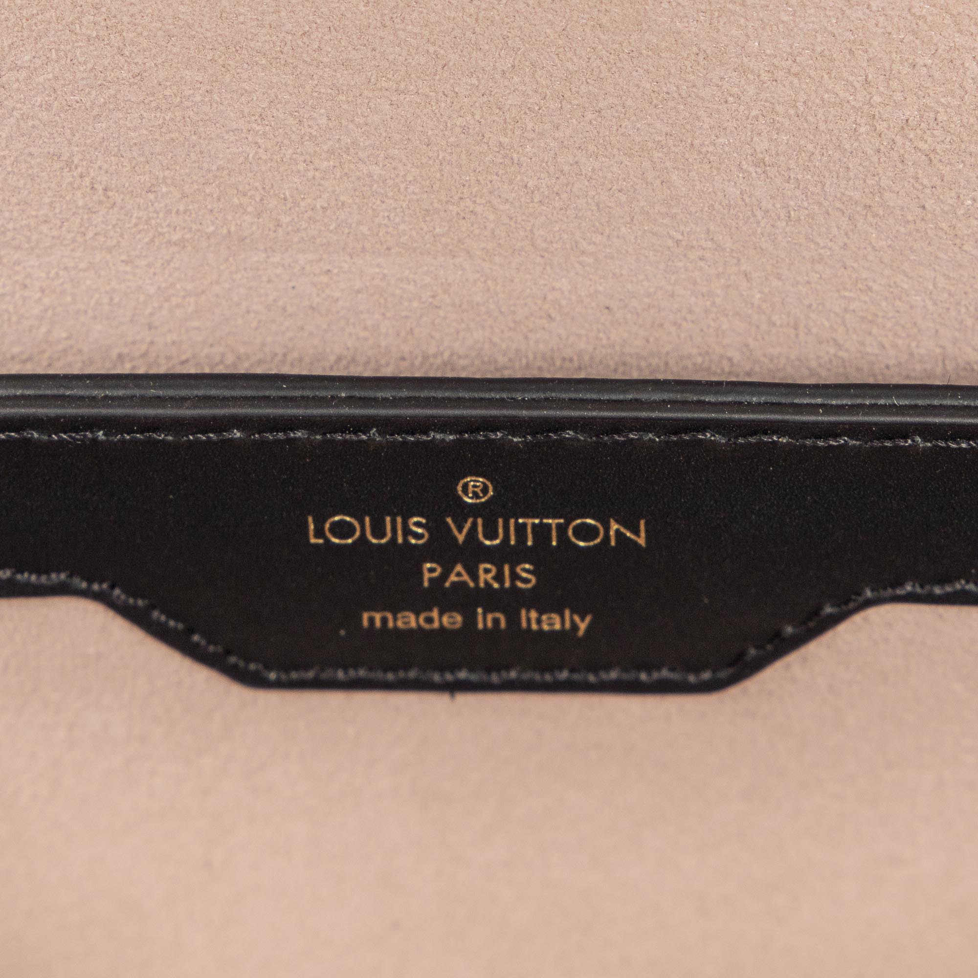 Shoulder Bag Papillon Trunk Black Epi