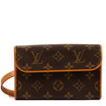 Bolso de Hombro Florentine Lona Monogram Marrón