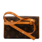 Bolso de Hombro Florentine Lona Monogram Marrón