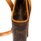 Bolso de Hombro Florentine Lona Monogram Marrón