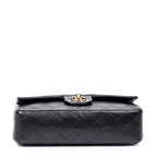 Shoulder Bag Classic Double Flap 26 Black Quilted Calfskin Leather
