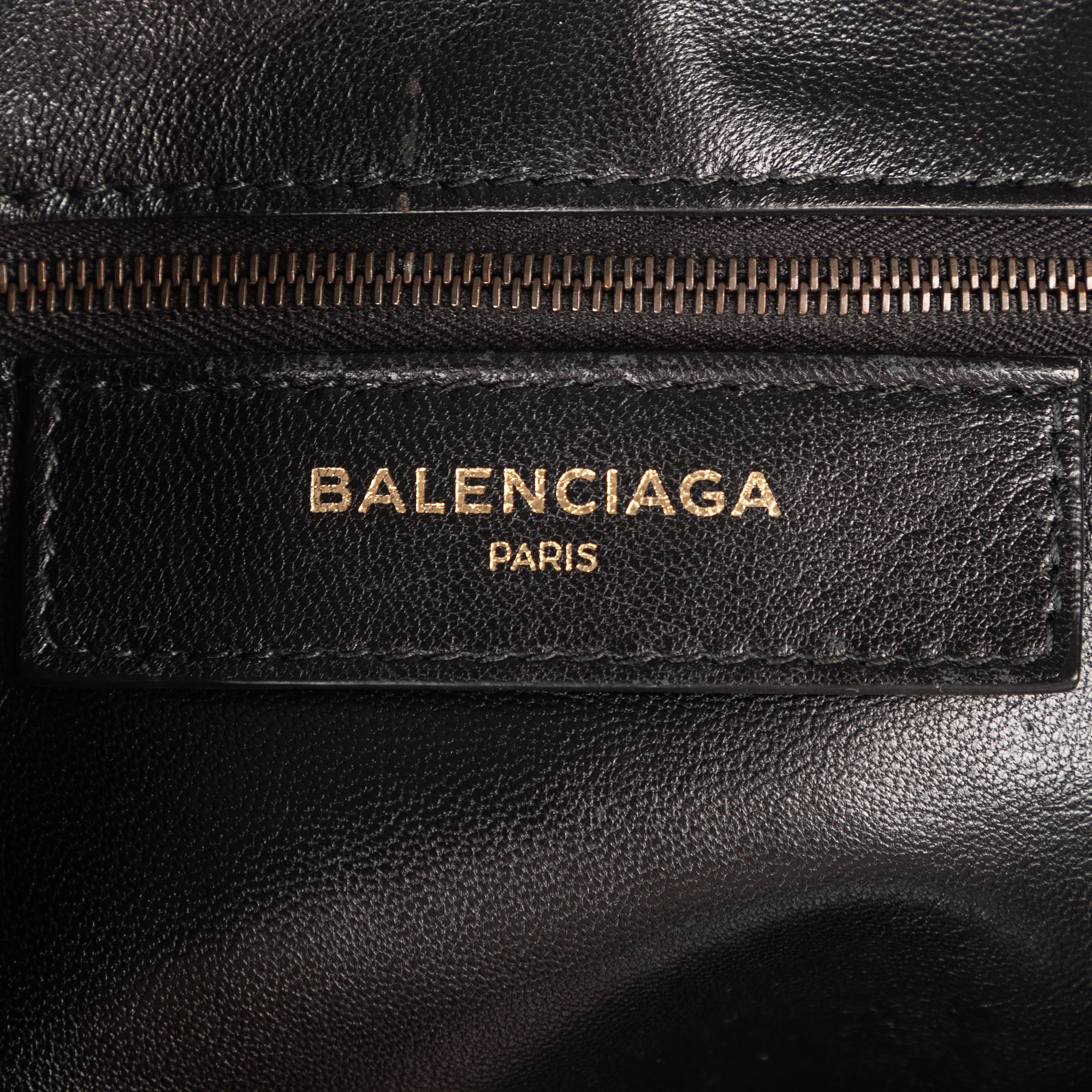 Shoulder Bag Mini Papier A4 Tote Black Shearling Canvas