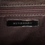 Shoulder Bag Small Square Tote Beige Nova Check Canvas