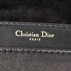Sac bandoulière J'Adior Chain Flap en cuir de veau noir
