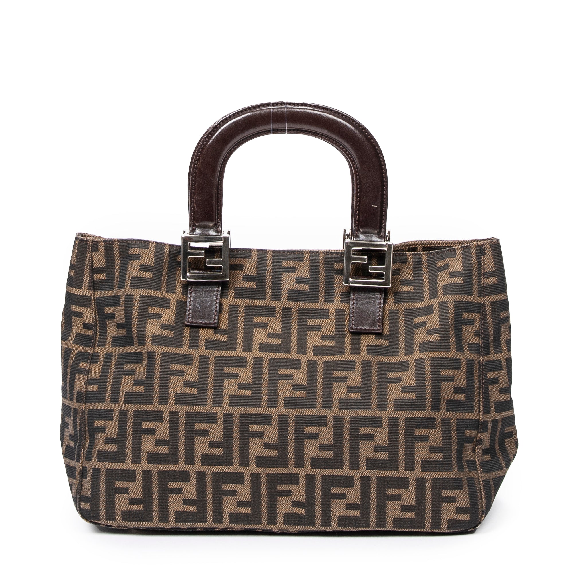 Handbag Medium Open Handbag Tobacco Zucca Canvas