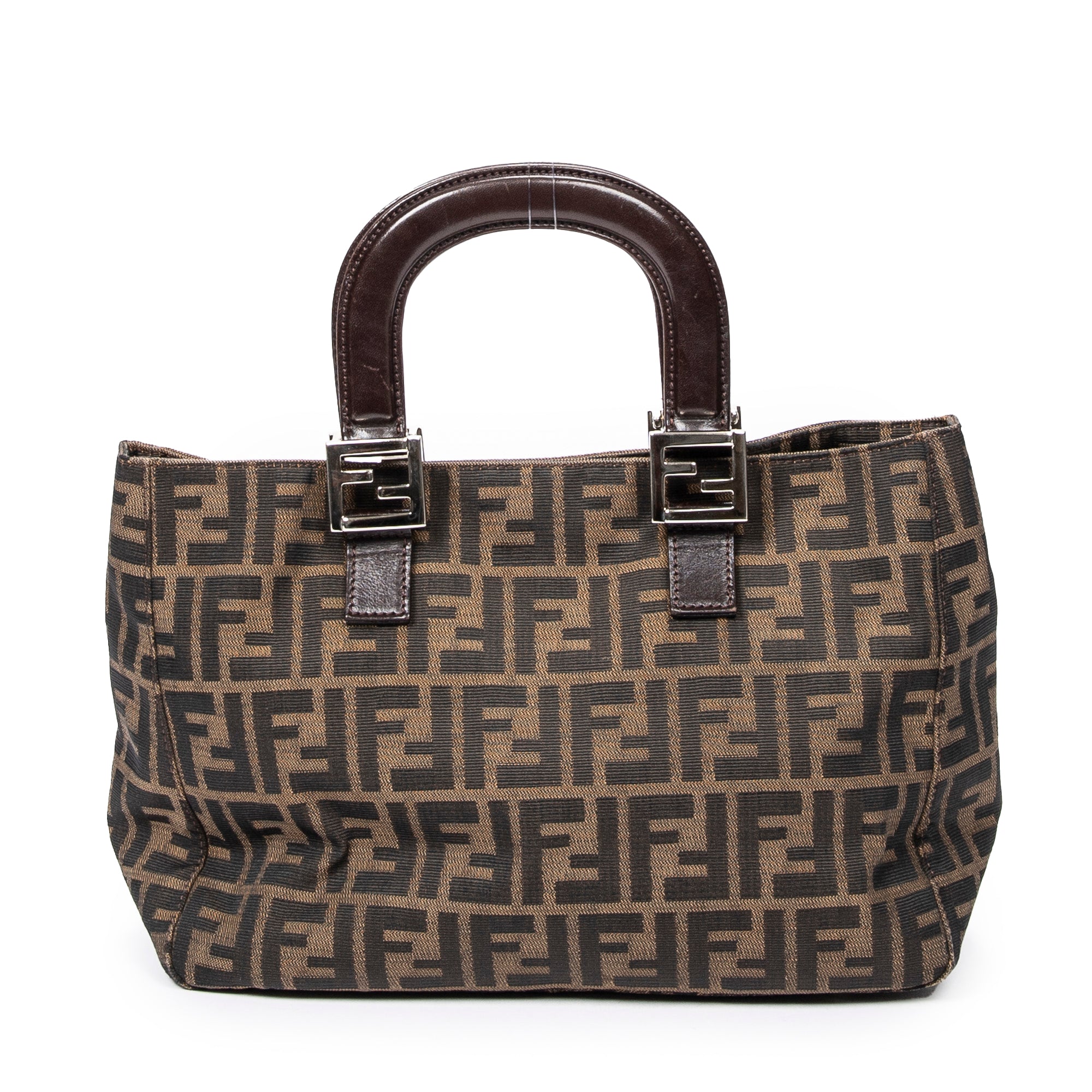 Handbag Medium Open Handbag Tobacco Zucca Canvas
