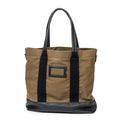 Shoulder Bag Large Surplus Tote Khaki Green Canvas