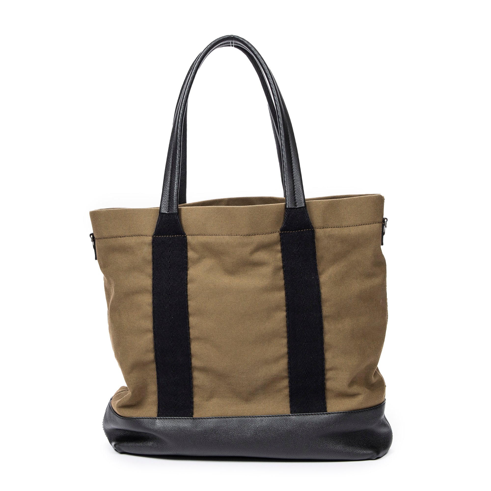 Shoulder Bag Large Surplus Tote Khaki Green Canvas