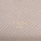 Wallet Medium Bicolor Strap Wallet Pebble Textured Leather