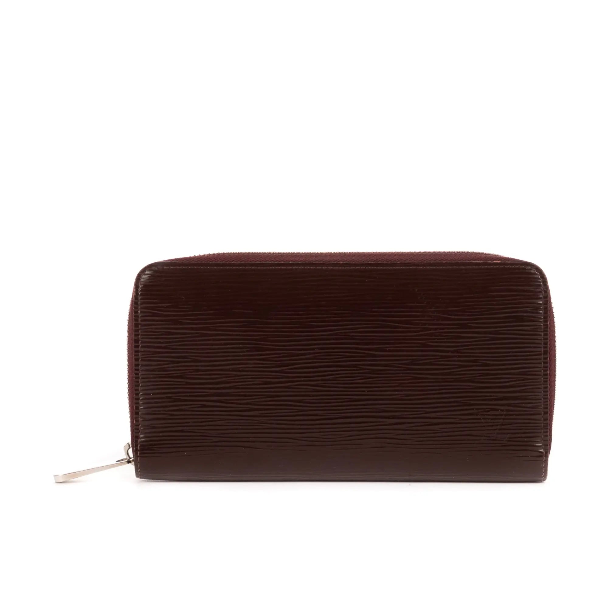 Cartera Zippy Piel Epi Color Borgoña